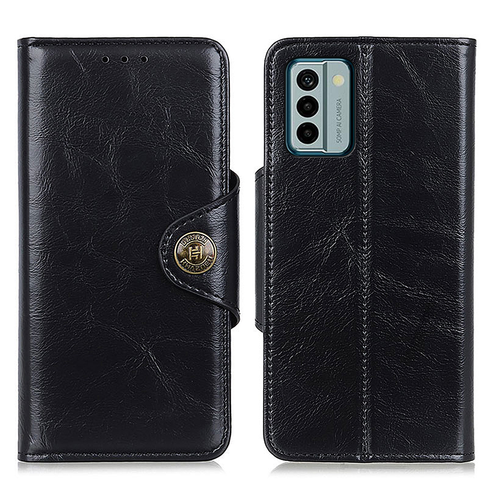 

Khazhen Für Nokia G22 4G PU Leder Brieftaschen -smartphone -abdeckung Klappständer Mobiltelefone - Schwarz, Nokia G22
