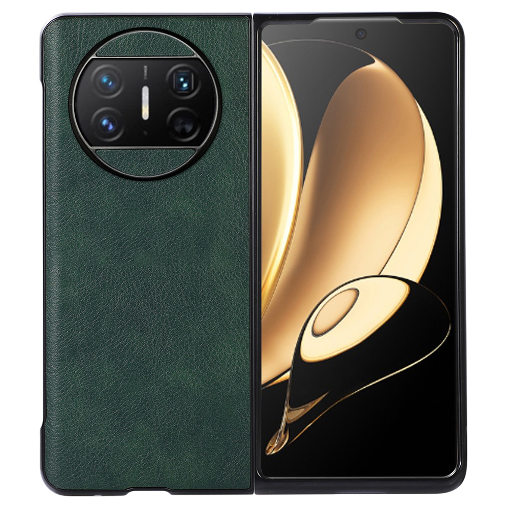 

Für Huawei Mate X3 5G Litchi Texture Phone Hülle PU -leder -pc -telefonschutzabdeckung - Grün, Huawei Mate X3 5G