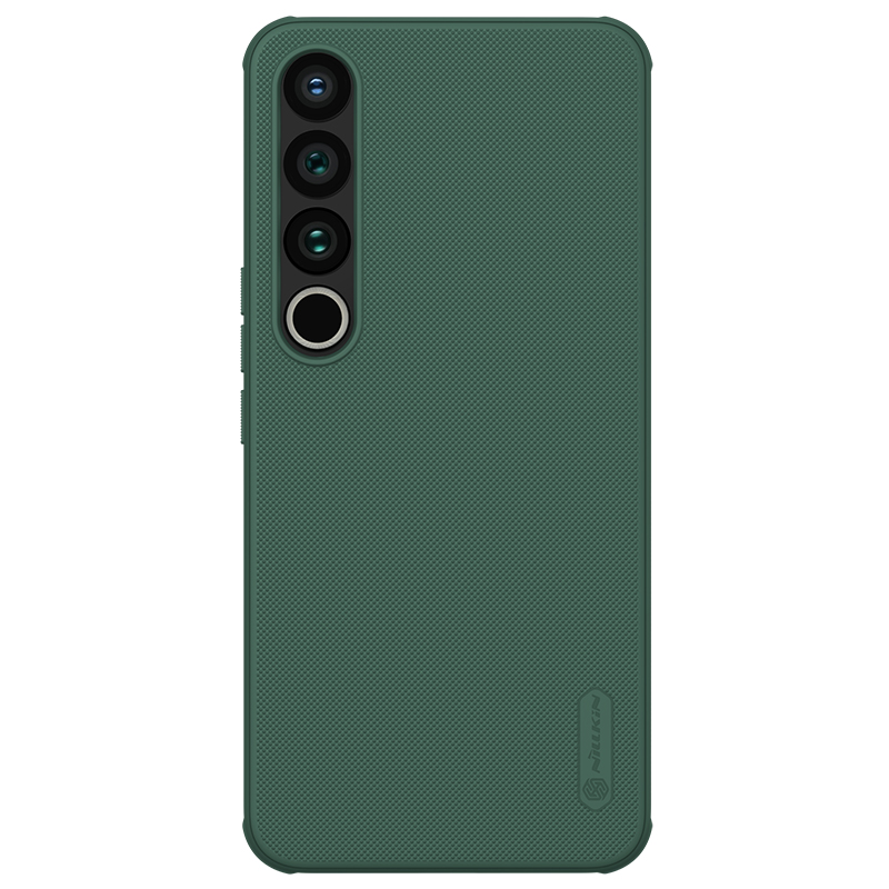 

Nillkin Super Frosted Shield Pro Für Meizu 20 Pro PC+TPU Phone Hülle Strukturierte Anti-slip-matt Cover - Grün, Meizu 20 Pro