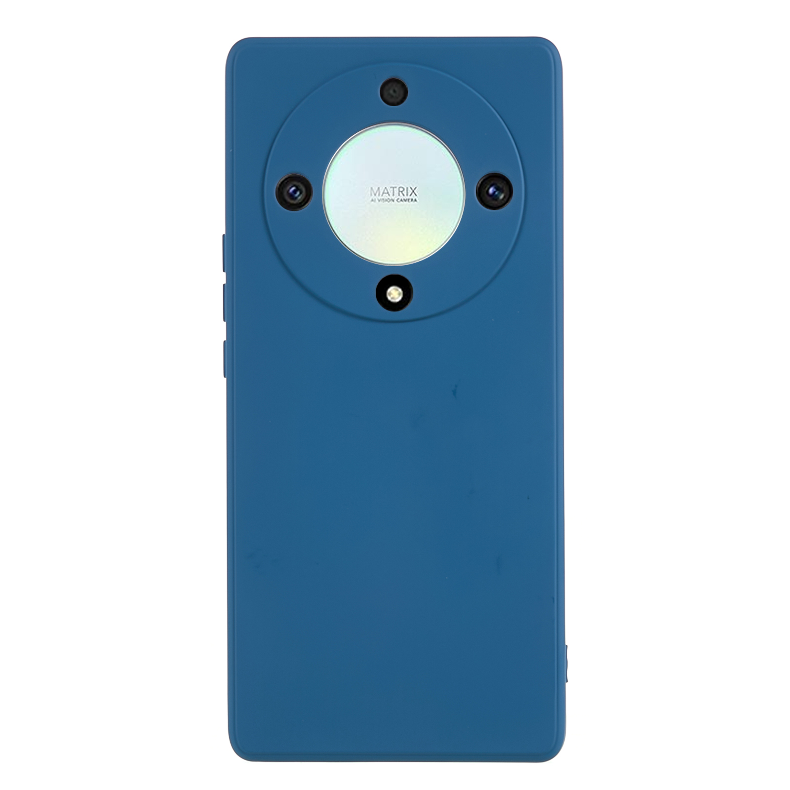 

Für Ehre X40 5g / X9a 5G Gummiertes Telefonkoffer Faserfasern Telefon TPU -abdeckung - Saphir, Honor X40 5G