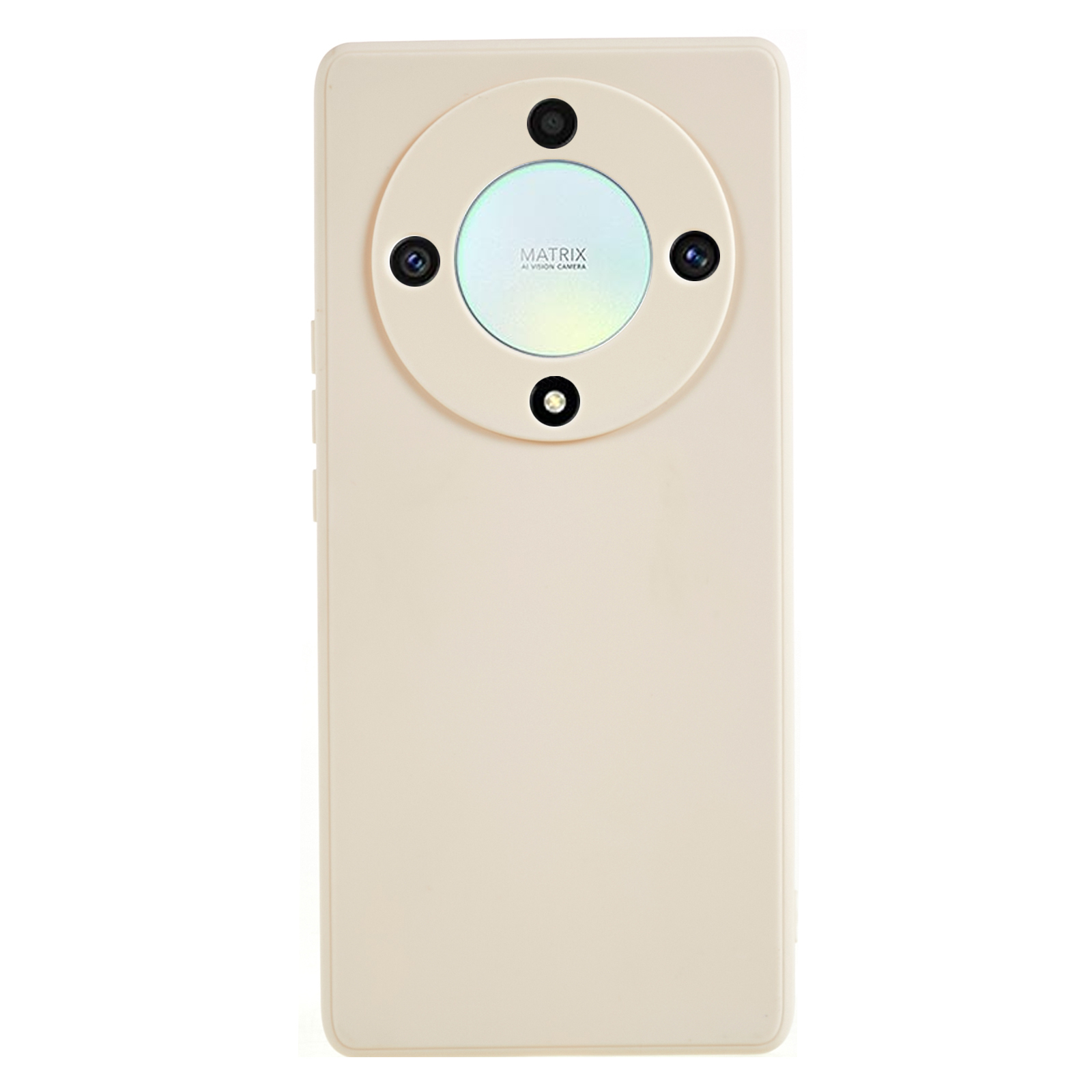 

Für Ehren X9a 5G Gerade Kante Schlanker Telefonhülle TPU Präzise Ausschnittschutzschutzabdeckung - Weiss, Honor X9a 5G