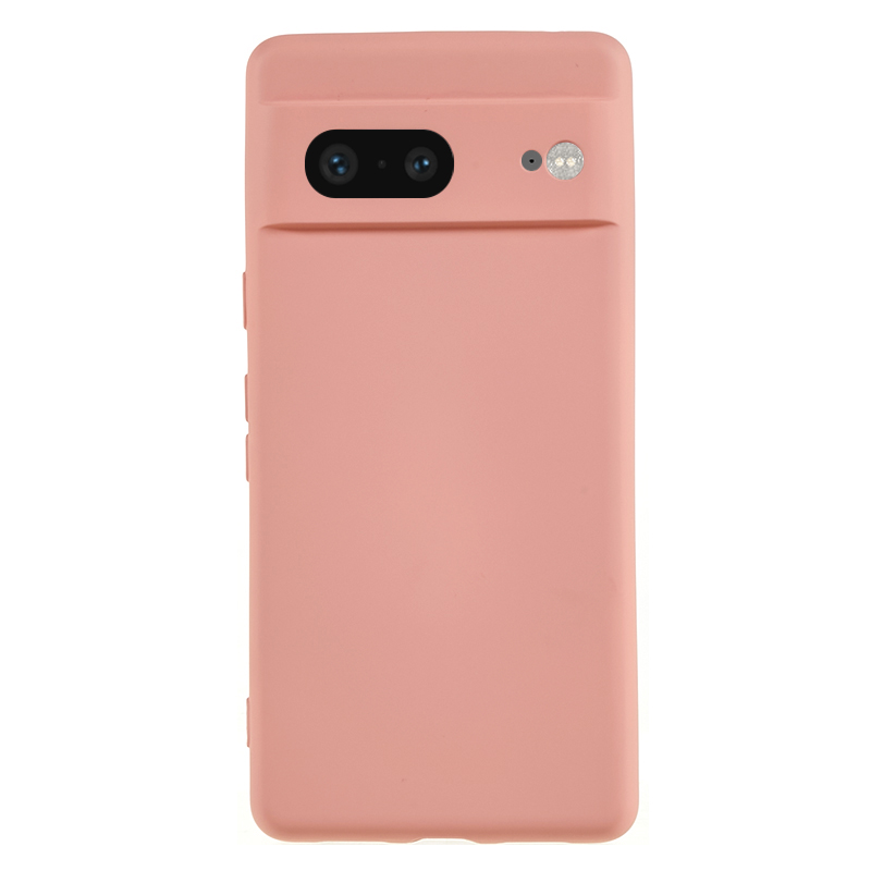 

Für Google Pixel 7 5G TPU Camera Protection Phone Case Anti-kratzer-faserfaserabdeckung - Rosa, Google Pixel 7 5G