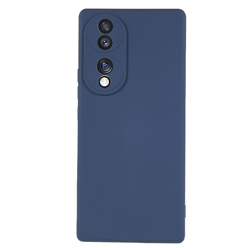 

Für Die Ehre 70 5G Conbon Color Faserfaserfaserfaser-tpu-hülle Anti-drogen-telefonabdeckung - Lavendelgrau, Honor 70 5G