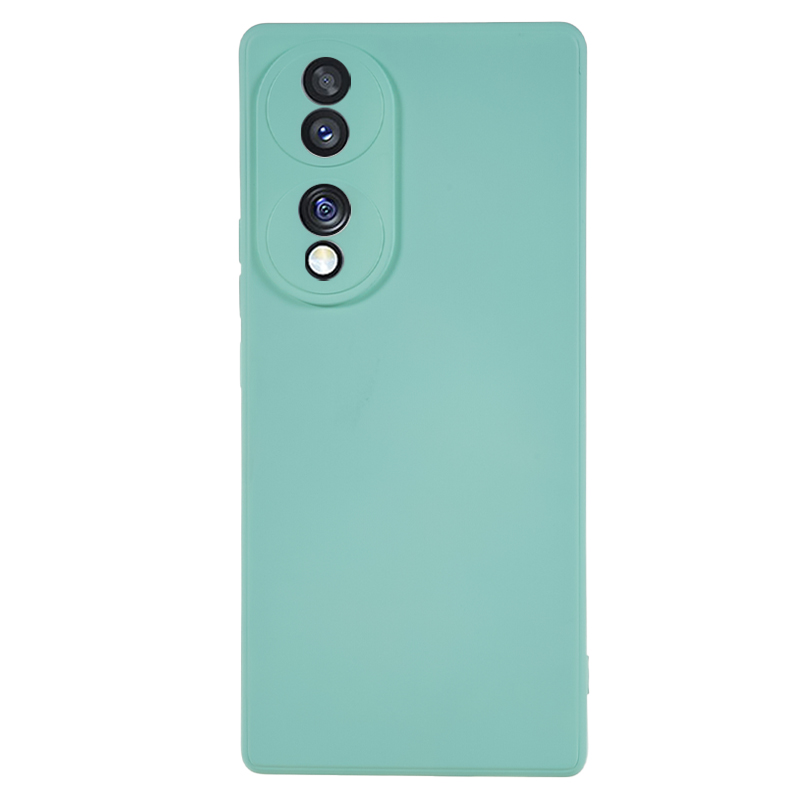 

Für Die Ehre 70 5G Conbon Color Faserfaserfaserfaser-tpu-hülle Anti-drogen-telefonabdeckung - Hellgrün, Honor 70 5G