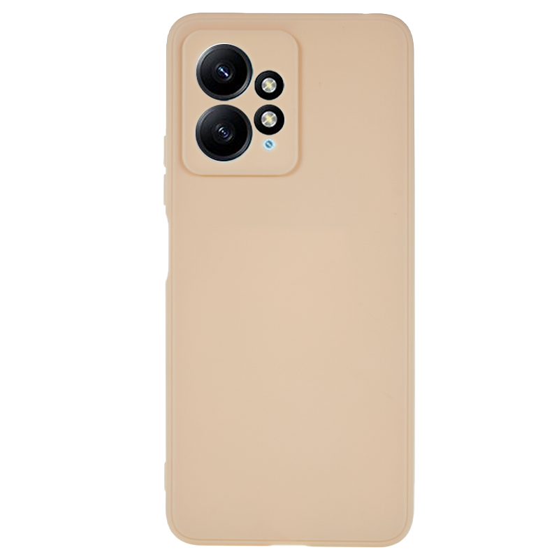 

Für Xiaomi Redmi Hinweis 12 4G Gerade Kantenweiche Tpu-telefonhülle Präzise Ausschnitt Kameraschutz Anti-drop-abdeckung - Khaki, Xiaomi Redmi Note 12 4G