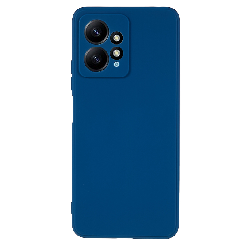 

Für Xiaomi Redmi Hinweis 12 4G Gerade Kantenweiche Tpu-telefonhülle Präzise Ausschnitt Kameraschutz Anti-drop-abdeckung - Saphir, Xiaomi Redmi Note 12 4G