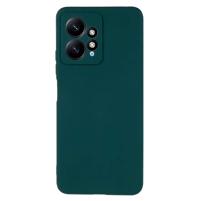 

Für Xiaomi Redmi Hinweis 12 4G Gerade Kantenweiche Tpu-telefonhülle Präzise Ausschnitt Kameraschutz Anti-drop-abdeckung - Armeegrün, Xiaomi Redmi Note 12 4G