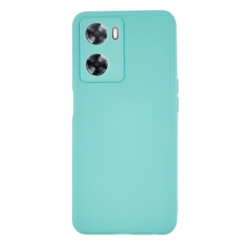 

Für Oppo A57 4G Straight Edge Soft Tpu-hülle Präziser Ausschnitt Anti-kratzer-telefonabdeckung - Baby Blau, Oppo A57 4G