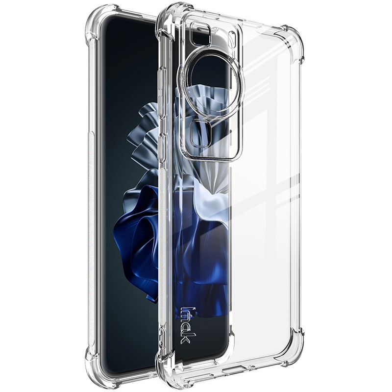 

IMAK Telefonkoffer Für Huawei P60 Pro / P60 Anti-schock-airbag Clear TPU Handy Shell Deckung - Transparent, Huawei P60 Pro