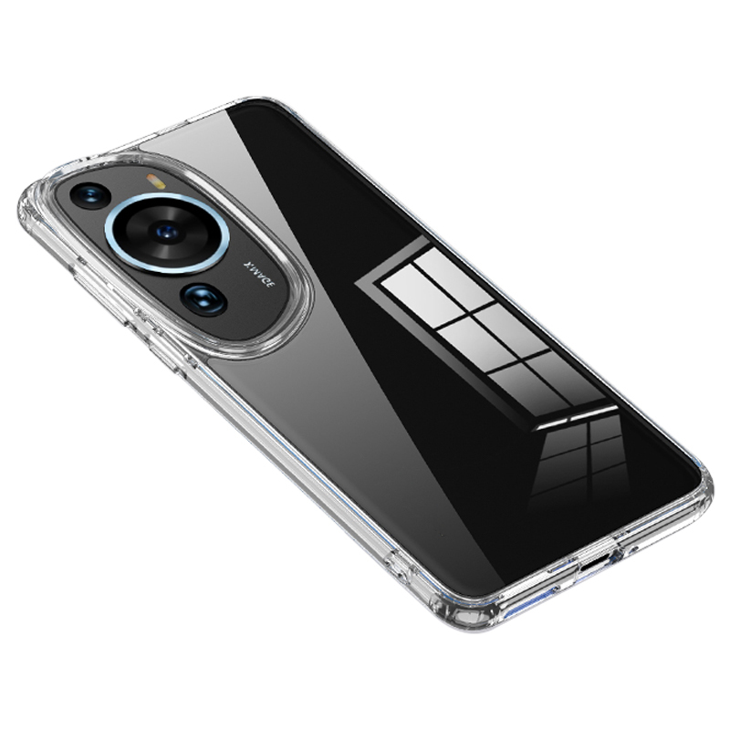 

Für Huawei P60 Art PC+TPU Phone Case Airbag Protection Smartphone -abdeckung - Transparent, Huawei P60 Art