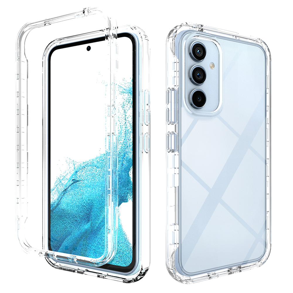 

Für Samsung Galaxy A54 5G Protective Case Gradientenfarbe Anti-drop-telefonhülle TPU PC Clear Telefonabdeckung - Transparent, Galaxy A54 5G