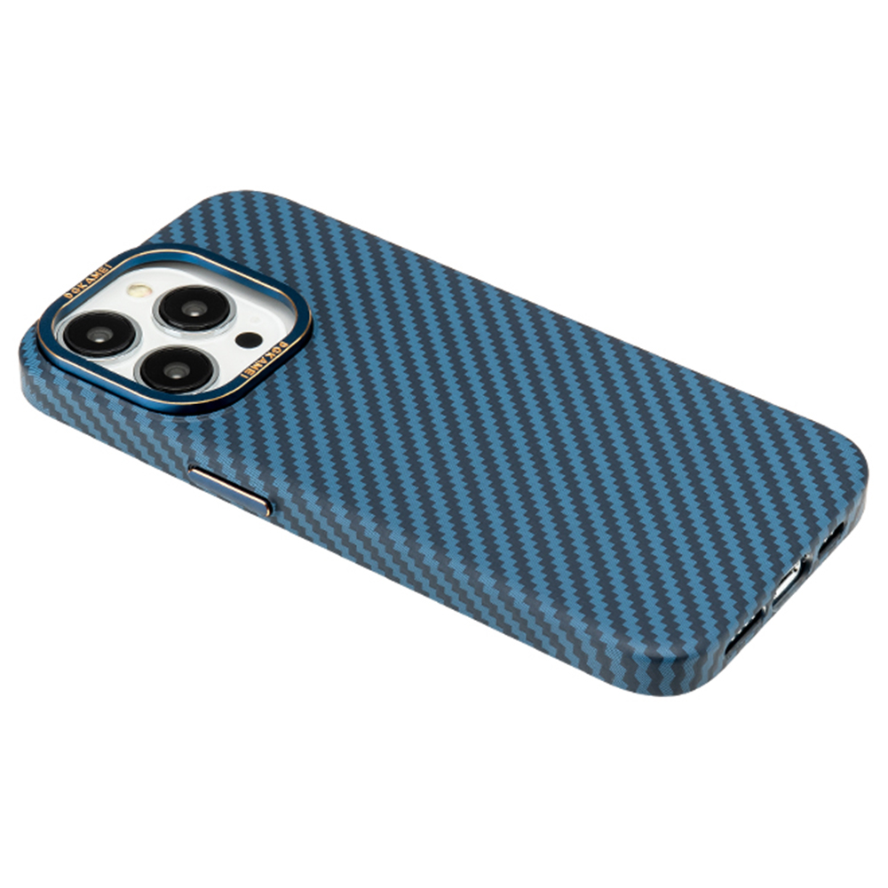 

Dgkamei Für Iphone 14 Pro Anti-drop Carbon Faser Textur Hülle Ultra Dünne Schutzabdeckung - Blau, iPhone 14 Pro