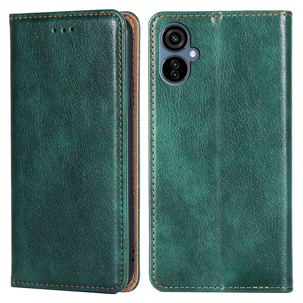 

Für Tecno Camon 19 Neo 4G PU Leder-telefonhülle Klappständer Drop-sof-brieftaschenabdeckung - Grün, Tecno Camon 19 Neo 4G