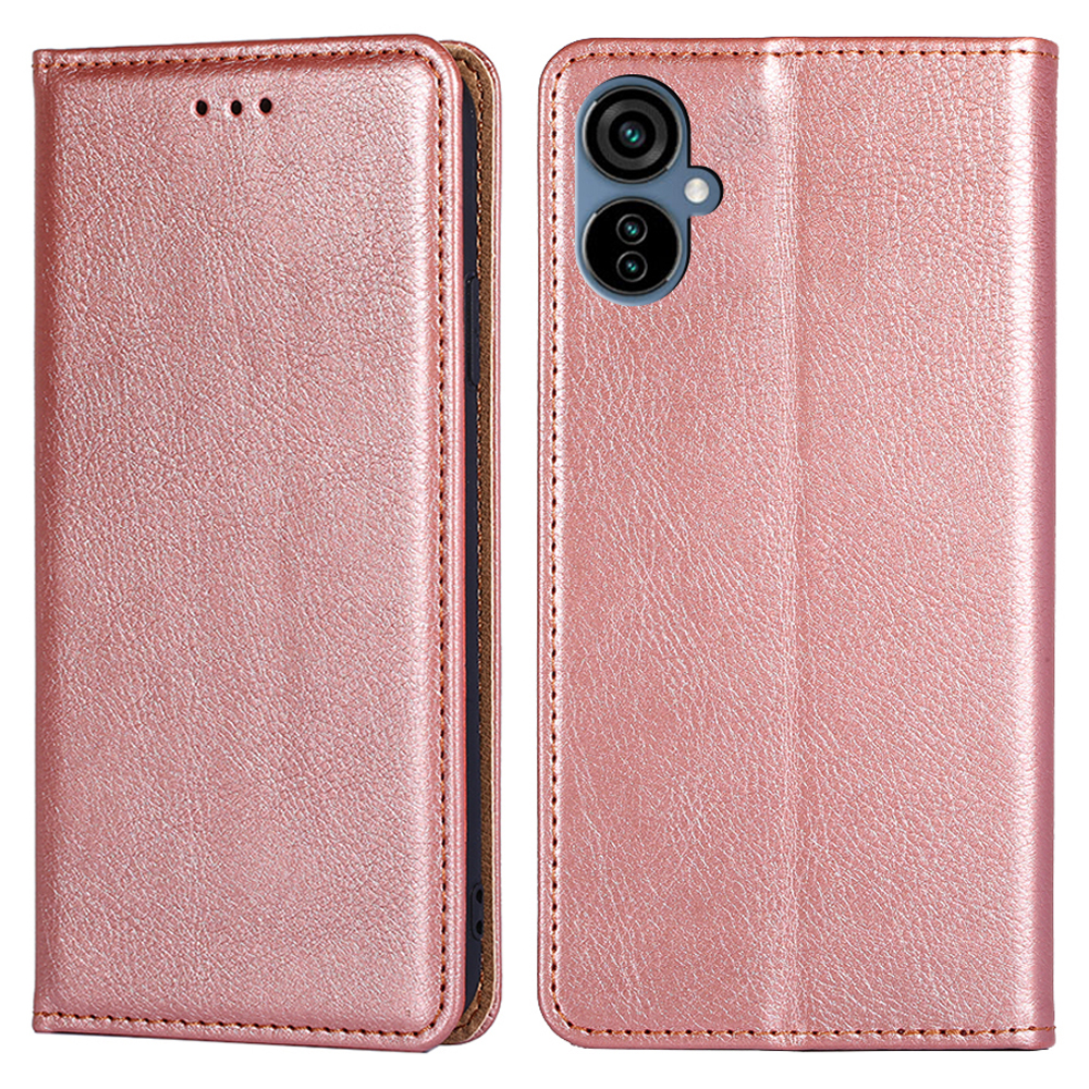 

Für Tecno Camon 19 Neo 4G PU Leder-telefonhülle Klappständer Drop-sof-brieftaschenabdeckung - Roségold, Tecno Camon 19 Neo 4G