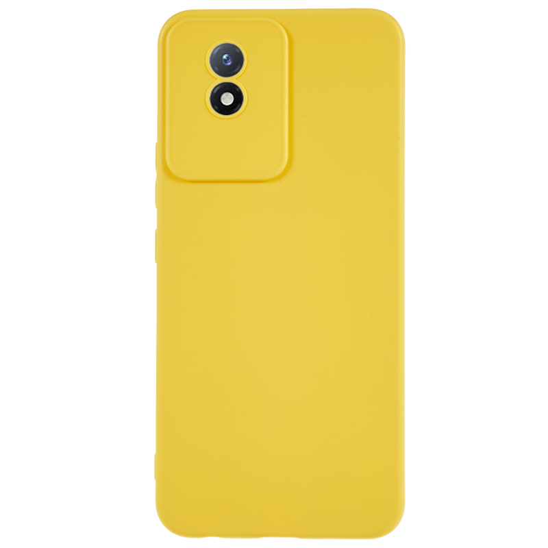 

Schutzhülle Für Vivo Y02 4g, Matte Flexible TPU -telefon -rückseite - Gelb, vivo Y02 4G