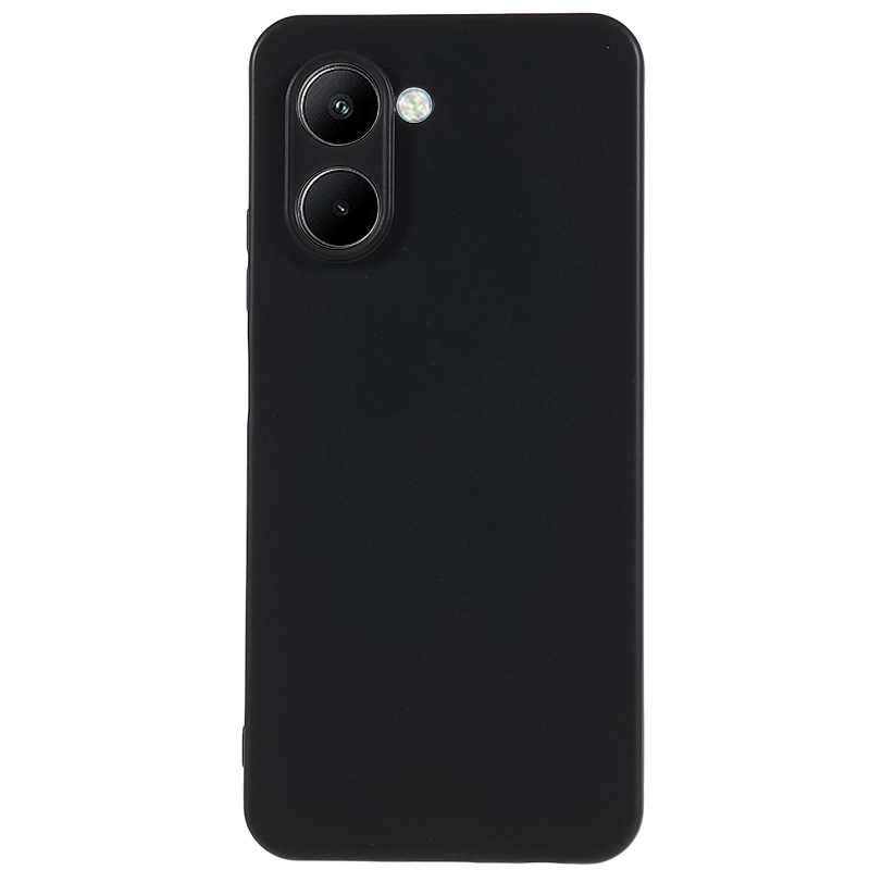 

Soft Tpu-telefonkoffer Für Realme C33 4g, Anti-kratzer-mitte-handy-abdeckung - Schwarz, Realme C33 4G