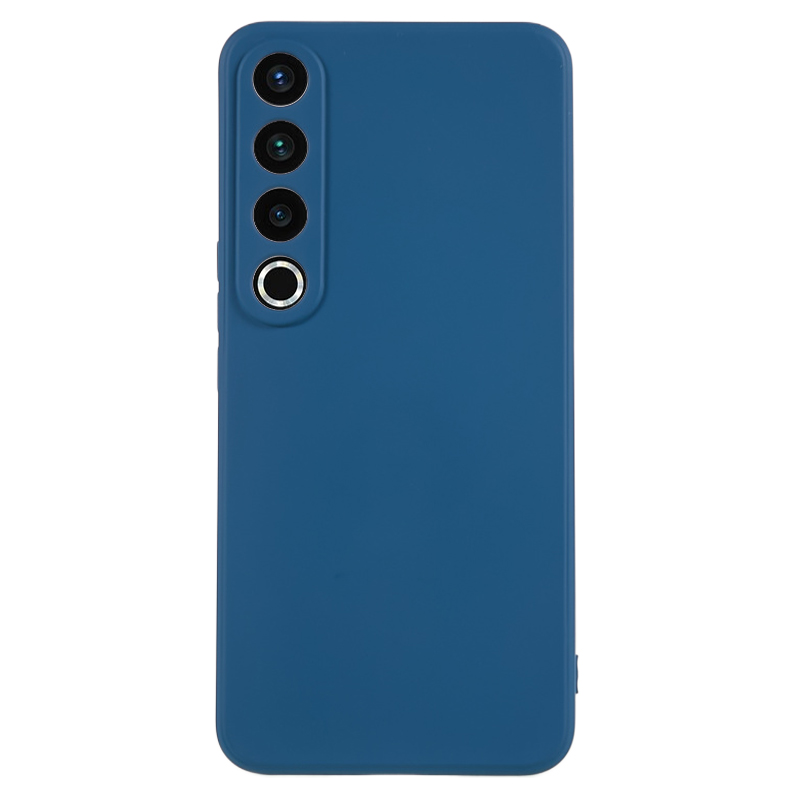 

Für Meizu 20 Profi Flexible TPU -hülle Faserfaser -mobiltelefonabdeckung - Saphir, Meizu 20 Pro