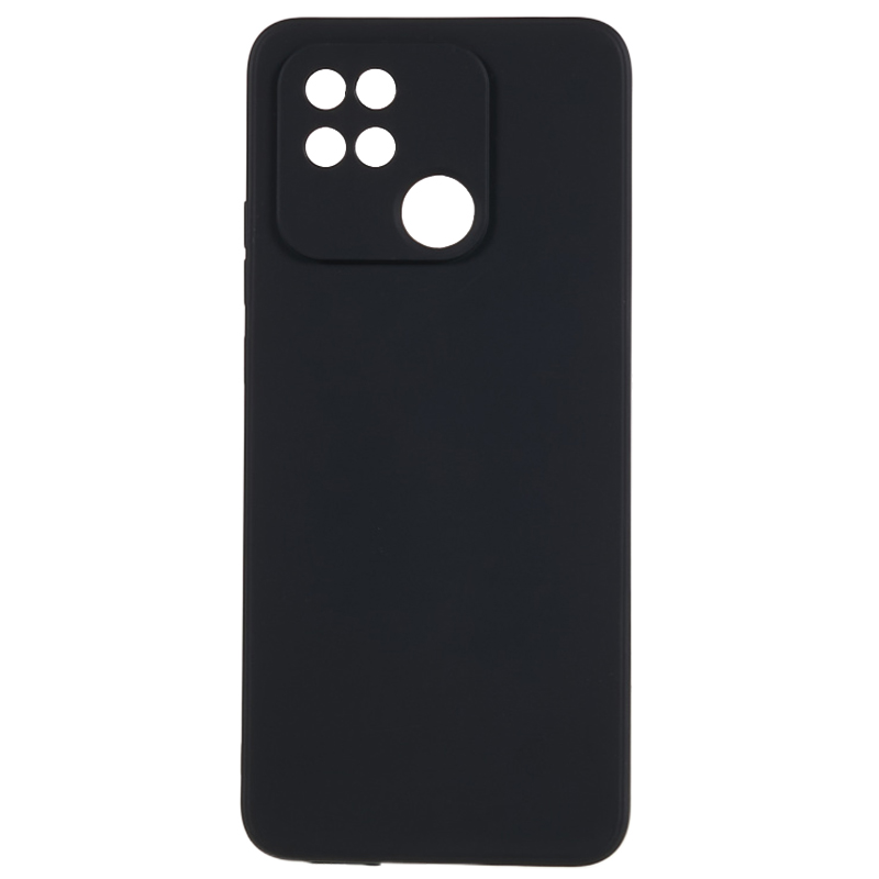 

Für Xiaomi Redmi 10C 4G Gerade Kante Tpu-hülle Süßigkeiten Farbe Anti-drop-telefonabdeckung - Schwarz, Xiaomi Redmi 10C 4G