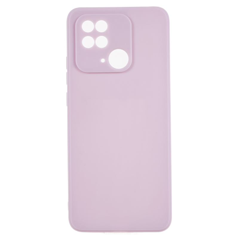

Für Xiaomi Redmi 10C 4G Gerade Kante Tpu-hülle Süßigkeiten Farbe Anti-drop-telefonabdeckung - Helles Lila, Xiaomi Redmi 10C 4G