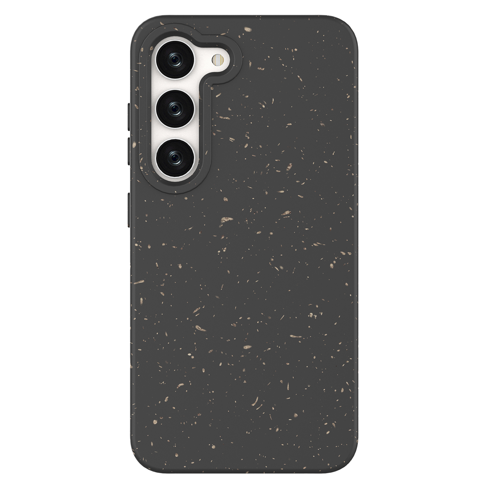 

Vollbiologisch Abbaubare Schale Für Samsung Galaxy S23 Recycelter Bambusholz-holzfaserhybrid-hülle Anti-drop-telefonabdeckung - Schwarz, Galaxy S23