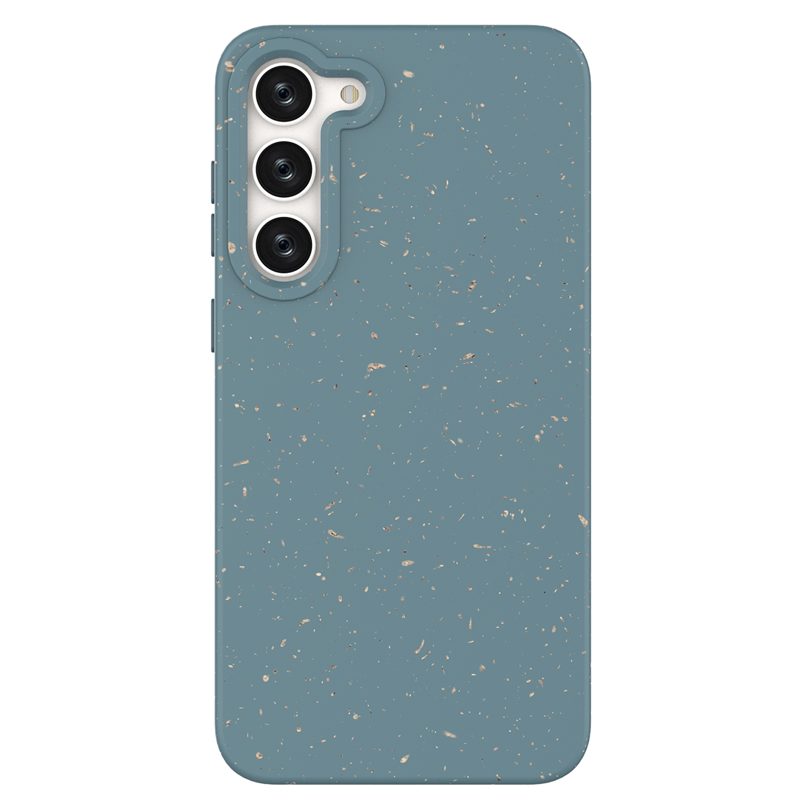 

Für Samsung Galaxy S23+ Recyceltes Vollständig Biologisch Abbaubares Telefonabdeckungsbambusholzhybridhülle - Blau, Galaxy S23+
