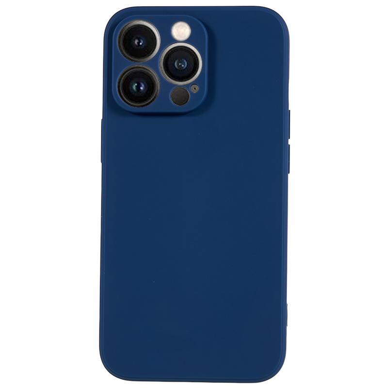 

Für Iphone 13 Pro Max. 6,7 Zoll Präziser Ausschnitt Tpu-telefonhülle Gerade Kanten-anti-drop-abdeckung - Saphir, iPhone 13 Pro Max