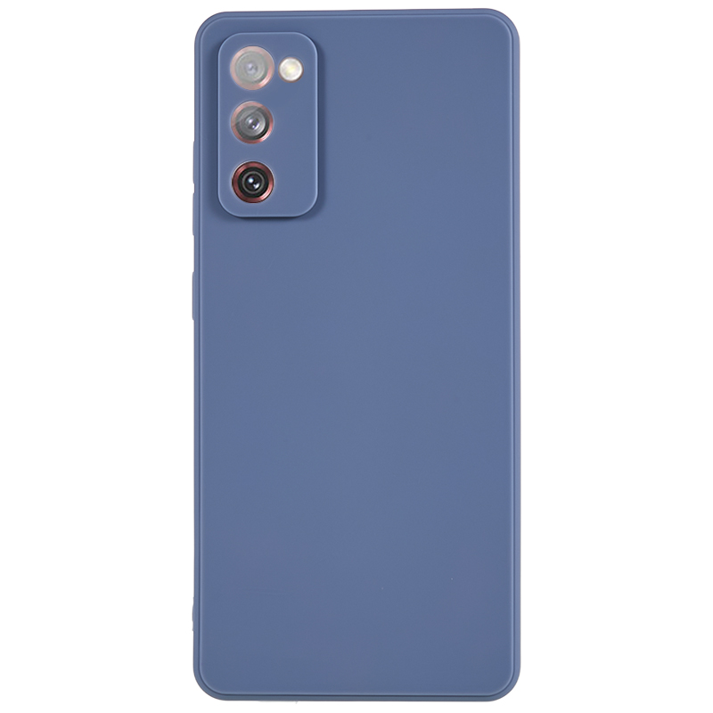 

TPU -fall Gerade Kante Für Samsung Galaxy S20 fe 4g / fe 5g / S20 Lite / S20 FE 2022, Präzise Ausschnittschock -delefonabdeckung - Lavendelgrau, Galaxy S20 FE