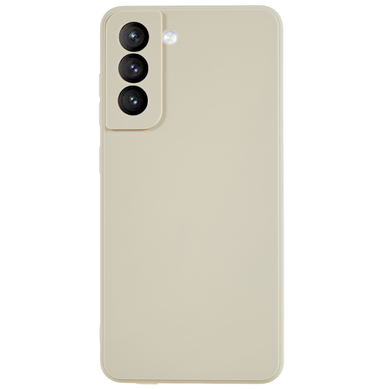 

TPU Schockproofes Telefonfall Für Samsung Galaxy S21 4G / 5G Gerade Kanten Präziser Ausschnitt Anti-kratzerabdeckung - Weiss, Galaxy S21 4G