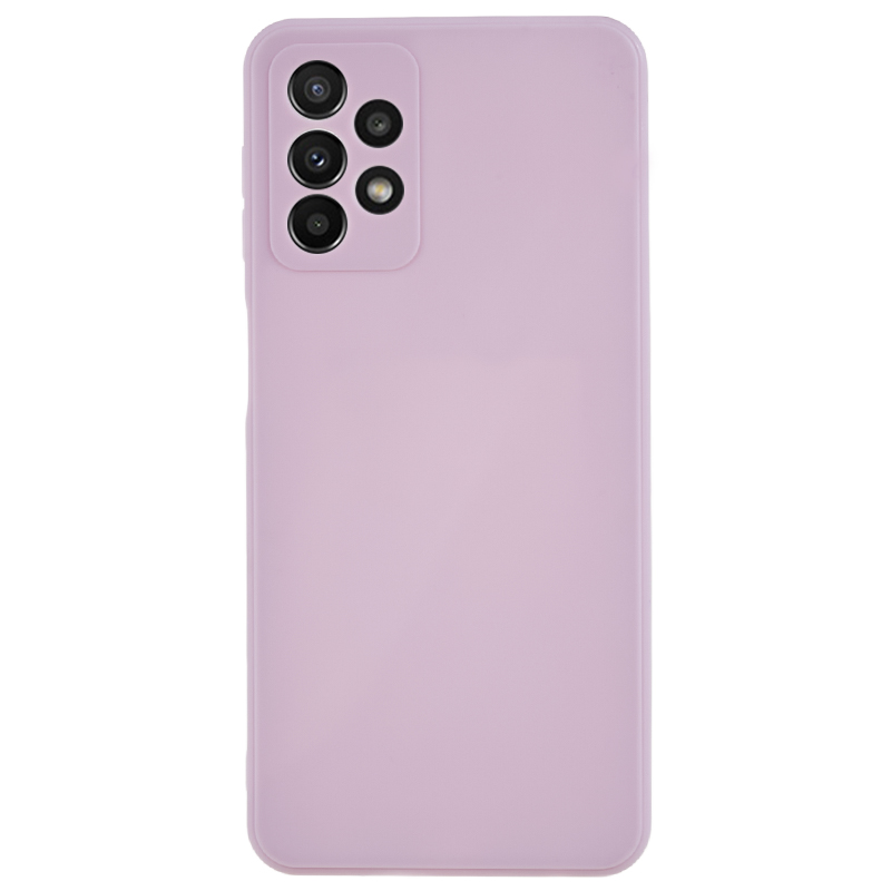 

Für Samsung Galaxy A23 5G (globale Version) / A23 4G Soft TPU -telefonhülle Straight Edge Telefonabdeckung - Helles Lila, Galaxy A23 5G (Global Version)
