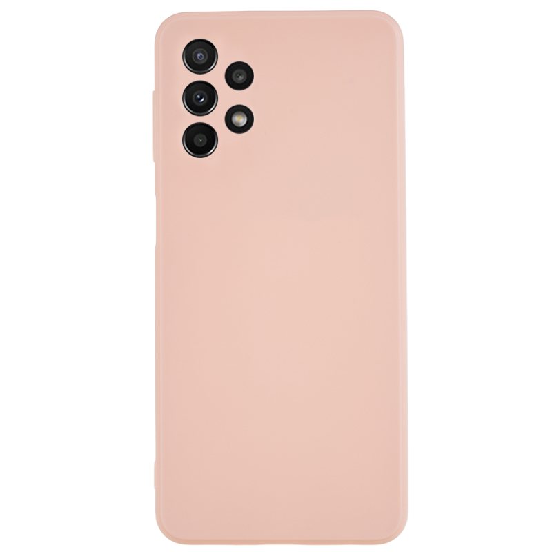 

Für Samsung Galaxy A32 4G (eu-version) Straight Edge Tpu-hülle Drop-proof-telefonabdeckung - Rosa, Samsung Galaxy A32 4G (EU Version)