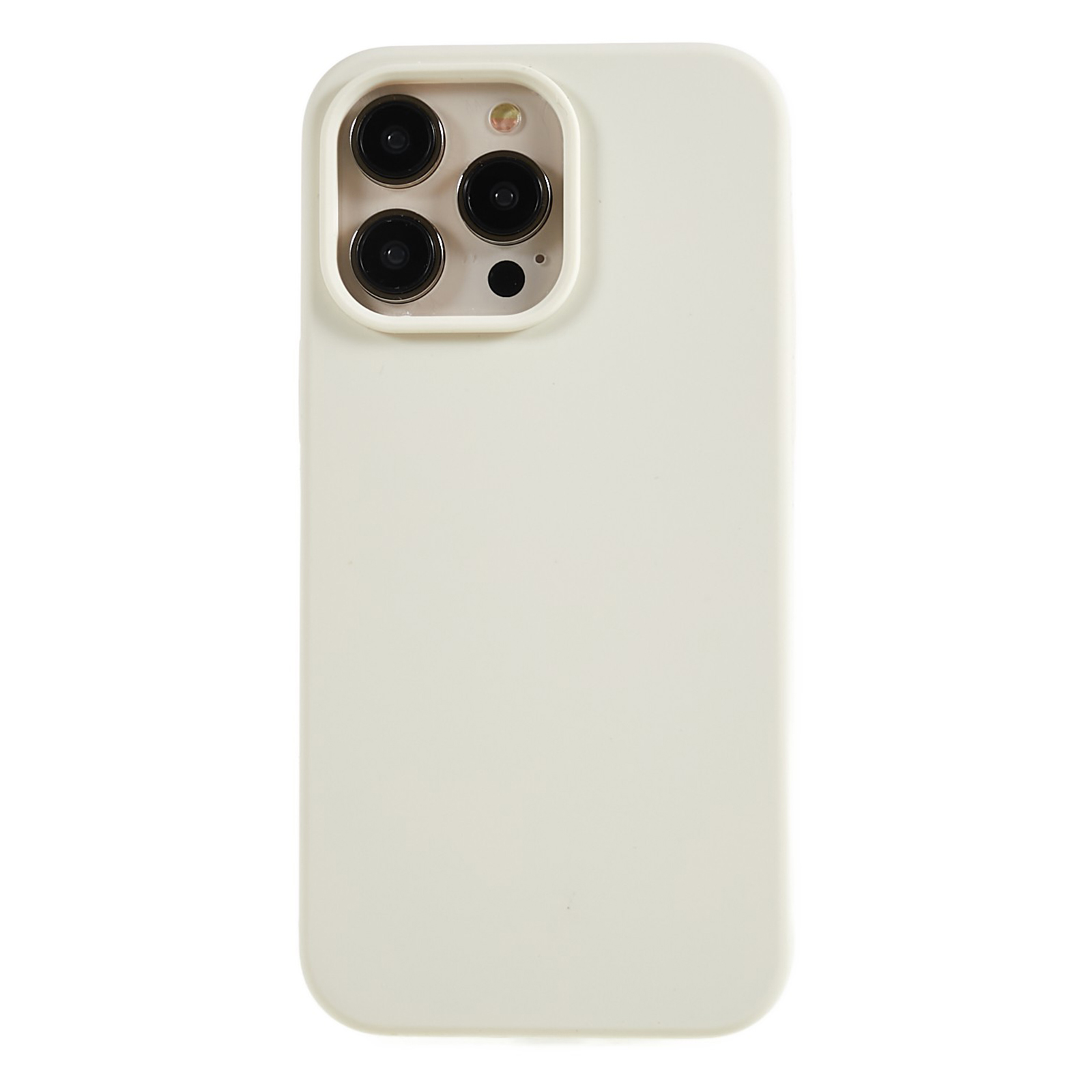 

Liquid Silicon Phone Hülle Für Iphone 14 Pro Max Scratch Proof Slim Telefonabdeckung Mit Weichem Futter - Weiss, iPhone 14 Pro Max