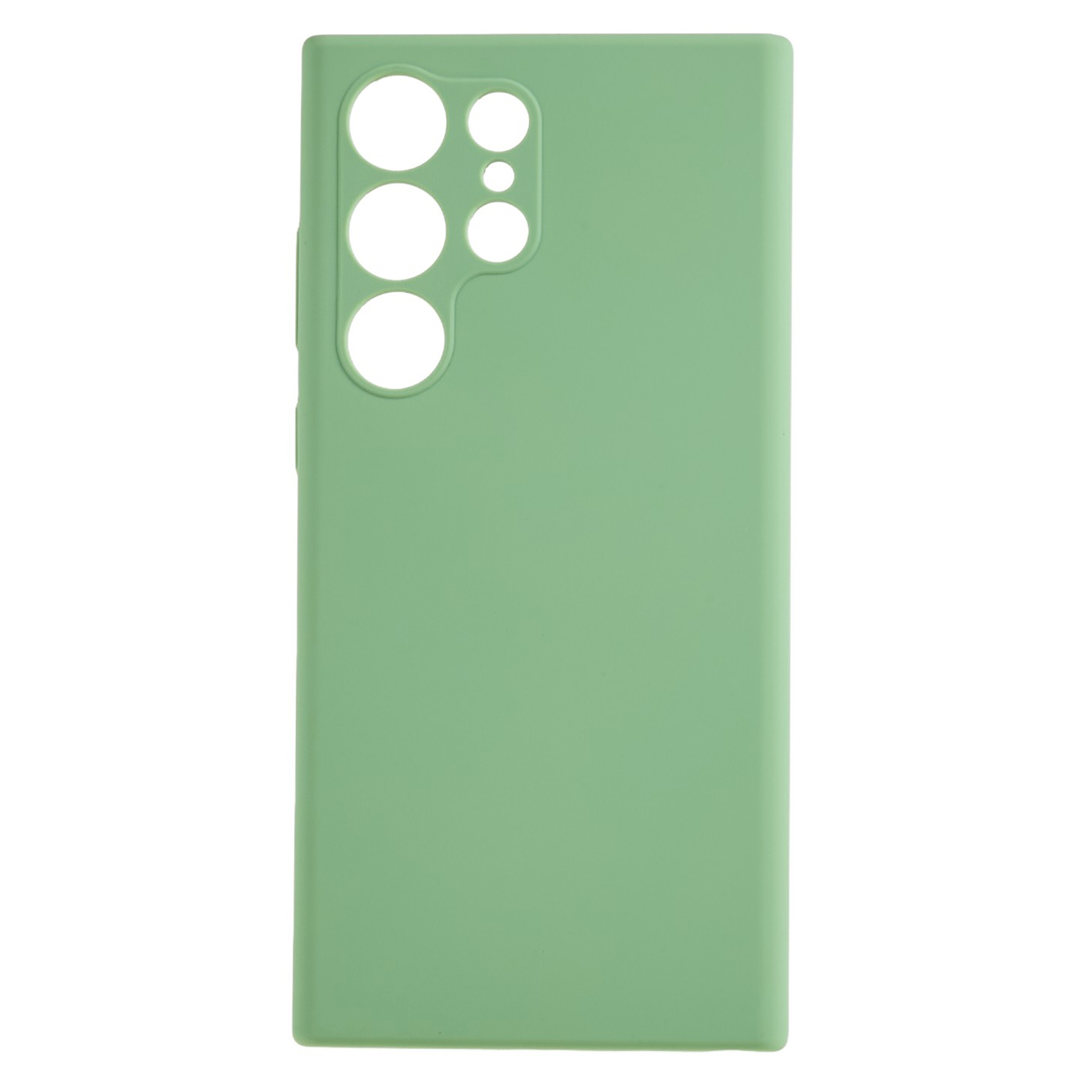 

Für Samsung Galaxy S23 Ultra Slim Phone Case Anti-drogen-liquid-silikon-telefonschale Mit Weichem Auskleid - Matcha Green, Galaxy S23 Ultra