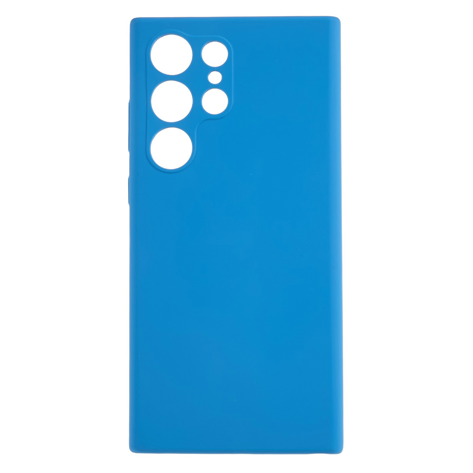 

Für Samsung Galaxy S23 Ultra Slim Phone Case Anti-drogen-liquid-silikon-telefonschale Mit Weichem Auskleid - Navy Blau, Galaxy S23 Ultra