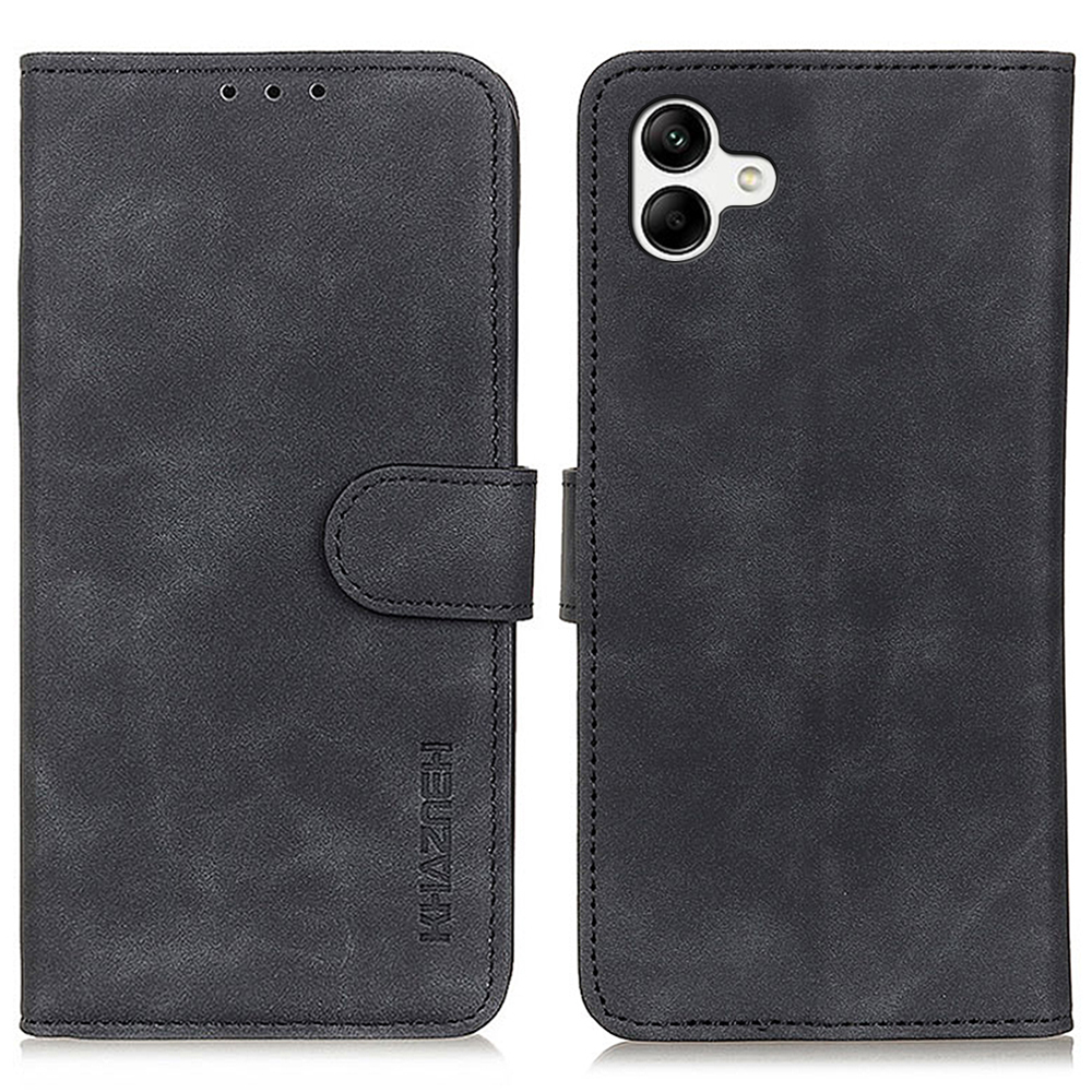 

Khazneh Für Samsung Galaxy F14 5G PU Leder Telefonständer Hülle Retro -smartphone -abdeckung - Schwarz, Galaxy F14 5G