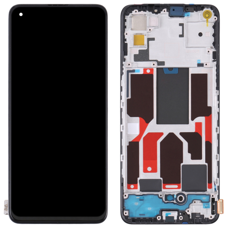 

Für Oppo Reno5 5g / Finden Sie X3 Lite Grad C LCD -bildschirm Und Digitalisiererbaugruppe + Rahmenteil (TFT -technologie) (ohne Logo), Oppo Reno5 5G
