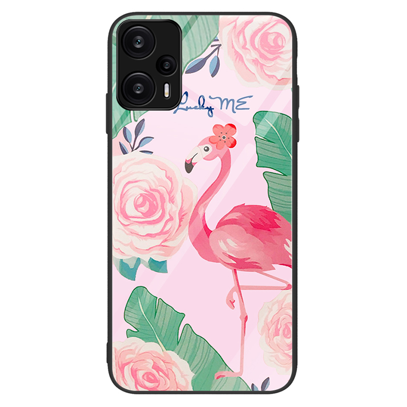 

Für Xiaomi Redmi Hinweis 12 Turbo Turbo Tempered Glass Phone Fall Muster Druckpc+tpu Schockdcoverabdeckung - Vogel, Xiaomi Redmi Note 12 Turbo