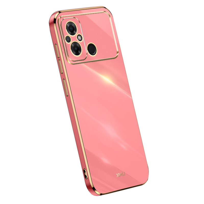

Xinli Für Xiaomi Poco C55 4G Präzise Linsenausschnitte Anti-kratzer-abdeckung Tpu-elektroplatten-telefonhülle - Rot, Xiaomi Poco C55 4G