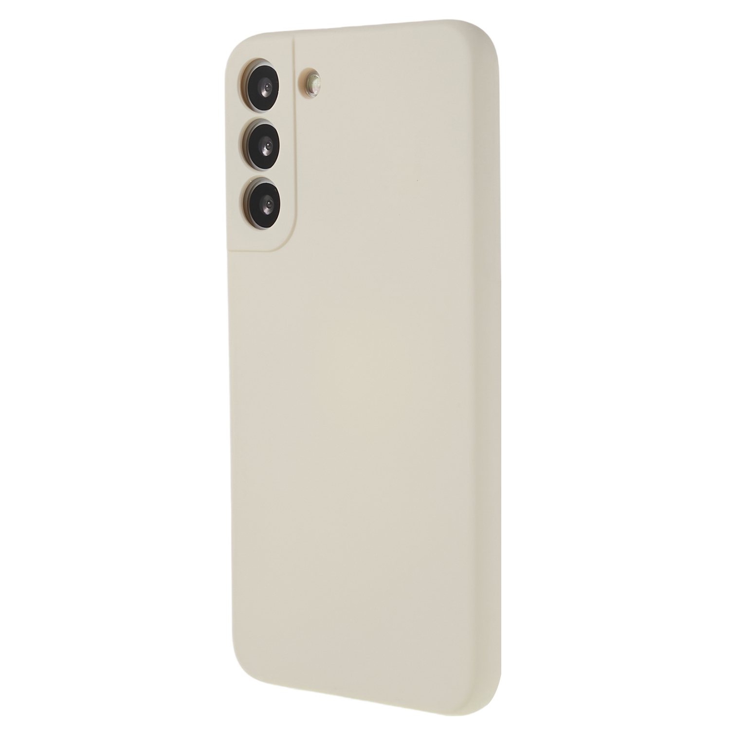 

Für Samsung Galaxy S21 fe 5G Gummiziertes Tpu-telefonhülle Faserfaser-anti-kratzer-abdeckung - Weiss, Galaxy S21 FE 5G
