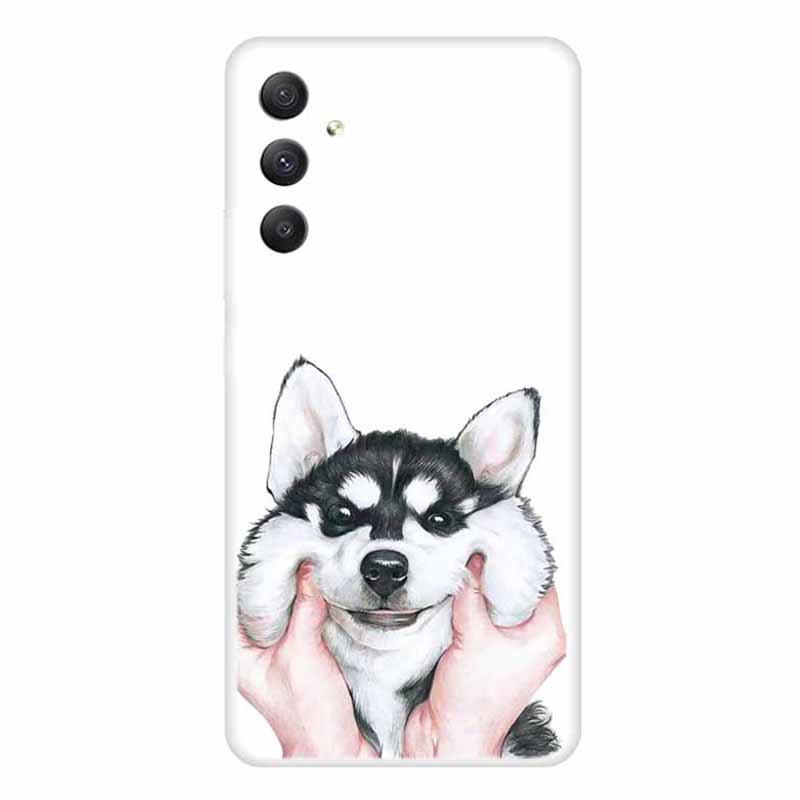 

Für Samsung Galaxy A34 5G Flexible TPU Schockdcover -deckungsmuster -print -design Telefonhülle - Heiser, Galaxy A34 5G