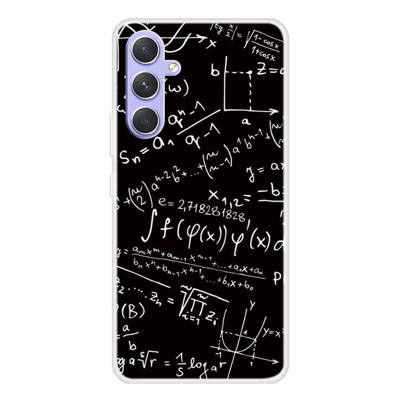 

Für Samsung Galaxy A54 5G Tpu-hülle Musterdruckdruck Anti-kratzer-schockdelefonabdeckung - Mathematische Formel, Galaxy A54 5G