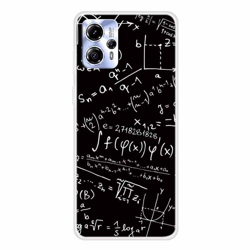 

Für Motorola Moto G13 4G Soft TPU Deckungsmuster Druckschutzhülle Zurück - Mathematische Formel, Motorola Moto G13 4G