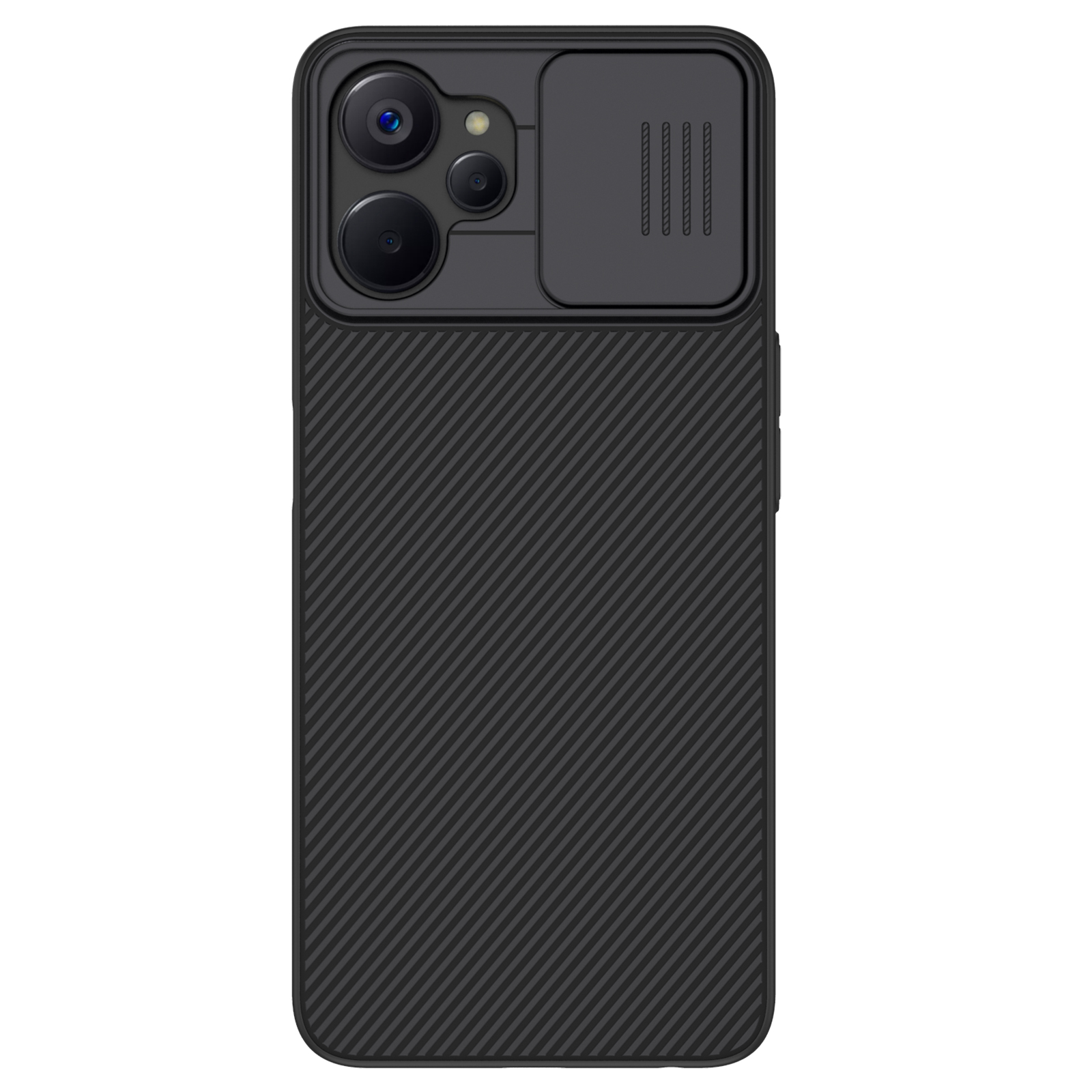 

Nillkin Camshield Für Realme 9i 5G / 10 5g / 10T 5G Hard PC Phone Case Anti-drop-telefonschale Mit Dia-objektivabdeckung - Schwarz, Realme 9i 5G