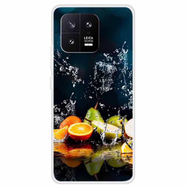 

Für Xiaomi 13 Soft TPU -rückzugsabdeckungsmuster -drucker -schutzhülle - Birne, Xiaomi 13