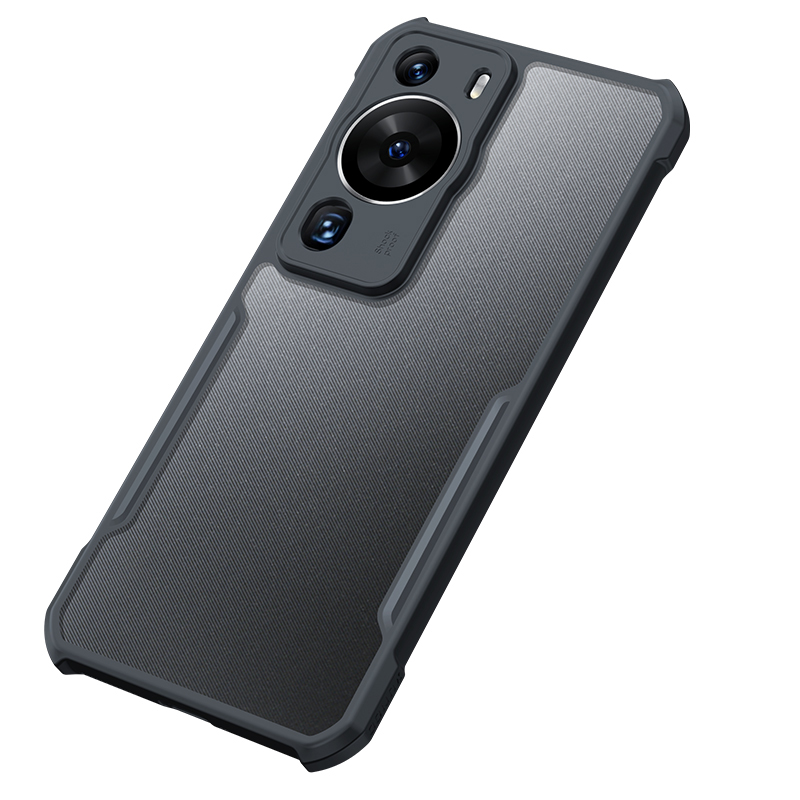 

Xundd Für Huawei P60 P60 Staubdichtes Telefongehäuse Transparentes Acryl+tpu Slim Telefonabdeckung - Schwarz / Lasertextur, Huawei P60