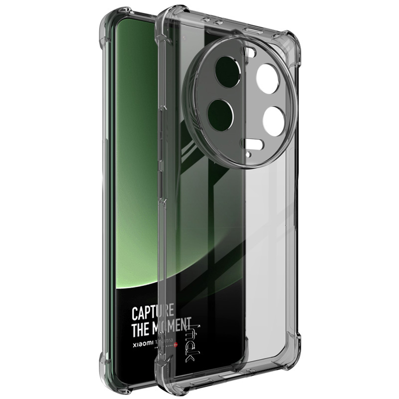 

IMAK Clear Case Für Xiaomi 13 Ultra, Soft TPU Defender Telefonabdeckung - Transparent Schwarz, Xiaomi 13 Ultra