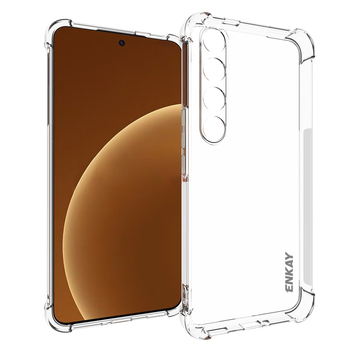 

Enkay-hut Prince Für Meizu 20 Pro Schockfeste Smartphone-hülle Clear Anti Slip Strip Edge Tpu-telefonabdeckung, Meizu 20 Pro