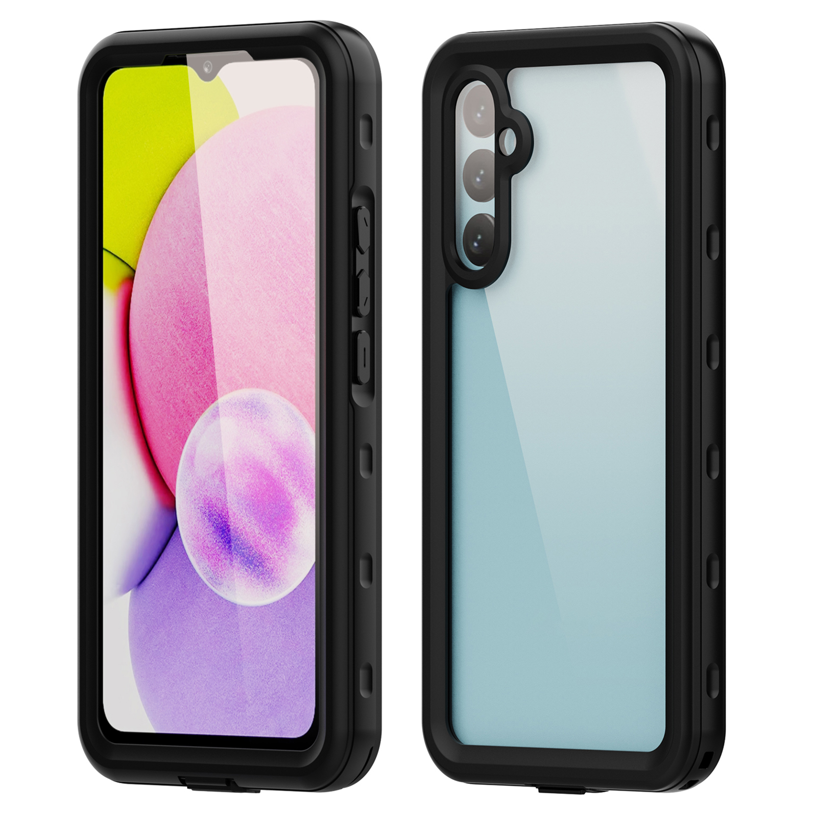 

Redpepper A-serie Für Samsung Galaxy A34 5G IP68 Wasgefortische Case PC+TPU Drop-sof-clear Rückenabdeckung, Galaxy A34 5G