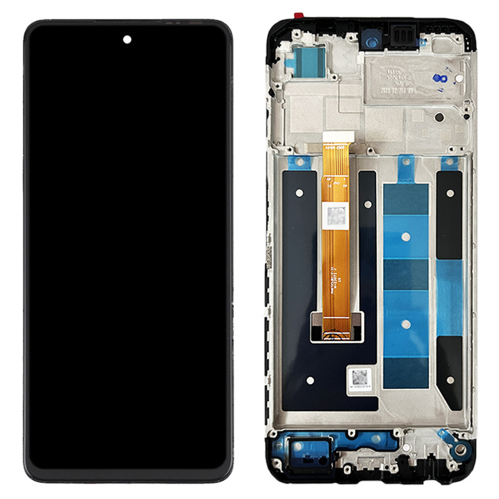 

Für Realme C55 Grad S OEM LCD -bildschirm Und Digitalisiererbaugruppe + Rahmenteil (ohne Logo), Realme C55