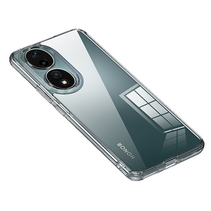 

Für Ehren 90 Drop Resistant Phone Case Airbag Protection PC+TPU -mobiltelefon Rückzugsabdeckung - Transparent, Honor 90