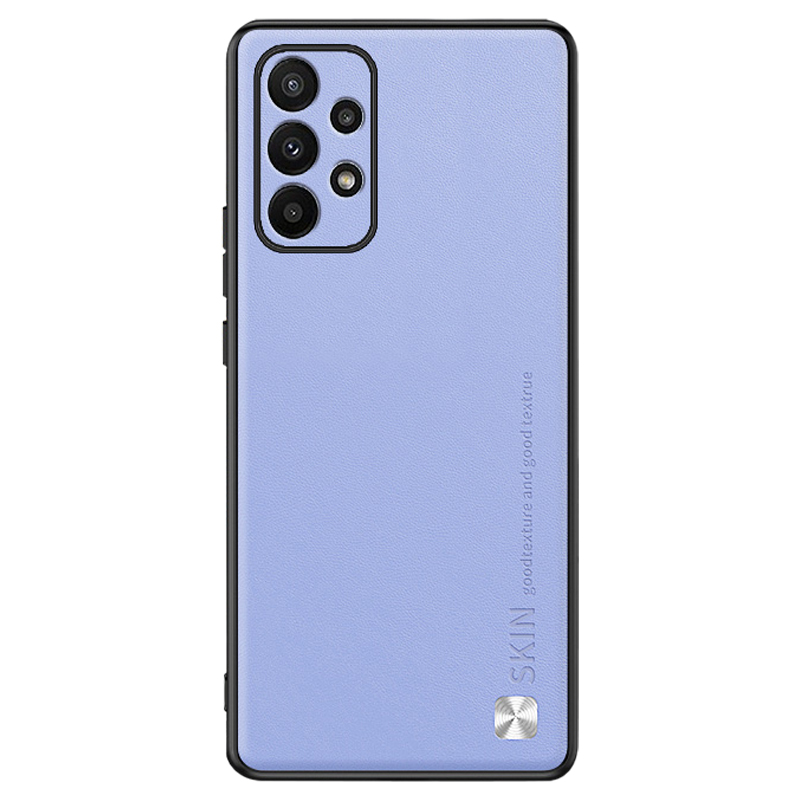 

Telefonabdeckung Für Samsung Galaxy A33 5G PU -leder -pc+tpu -hülle Mit Metalldekoration - Lila, Samsung Galaxy A33 5G
